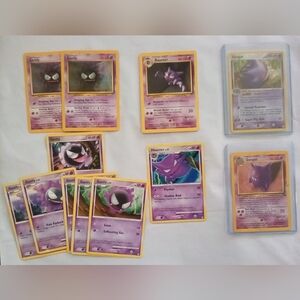 ✨Gengar Full Evolution Holo Pokemon Card Bundle✨